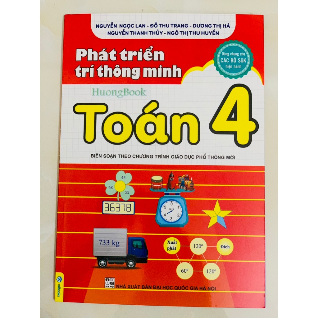 Sách - Phát Triển Trí Thông Minh Toán 4 - Biên soạn theo chương trình GDPT mới - ND