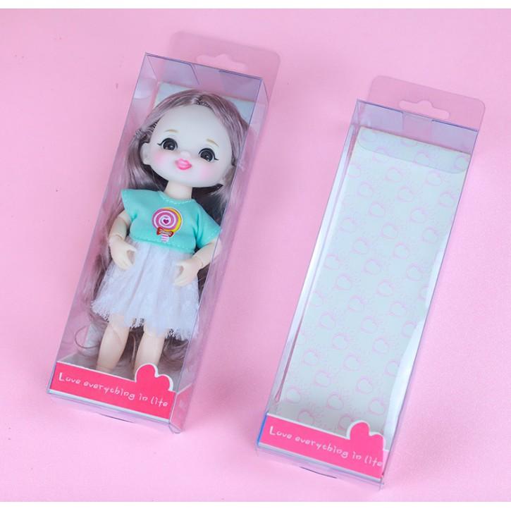 Vỏ hộp chữ nhật đựng búp bê Baboliy 16cm Sunnydoll