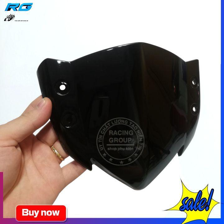 Mão Ốp Đầu Cho Xe Exciter 135 Mẫu Indo Màu Đen Bóng