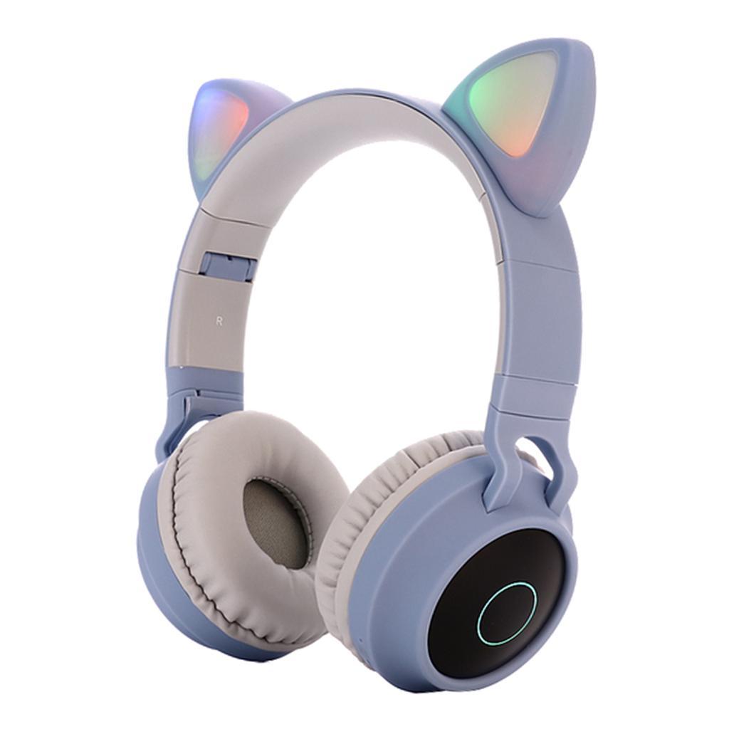 Wireless Bluetooth Headset Over the Ear Headphone Microphone