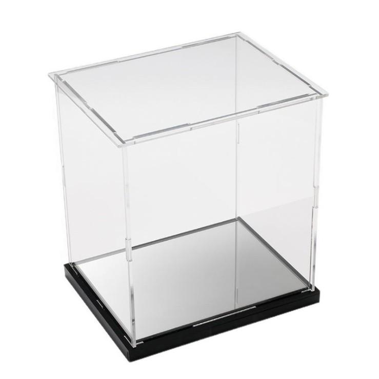 Hộp mica lắp ghép chống bụi cho mô hình trưng bày size D21.5 x R21 x C26cm