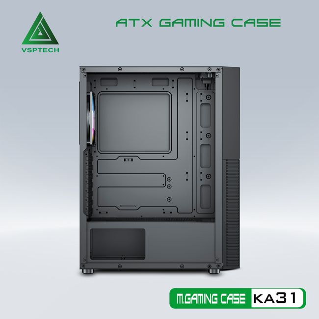 VỎ CASE MÁY TÍNH VSPTECH GAMING KA31 LED RGB - JL -HÀNG CHÍNH HÃNG