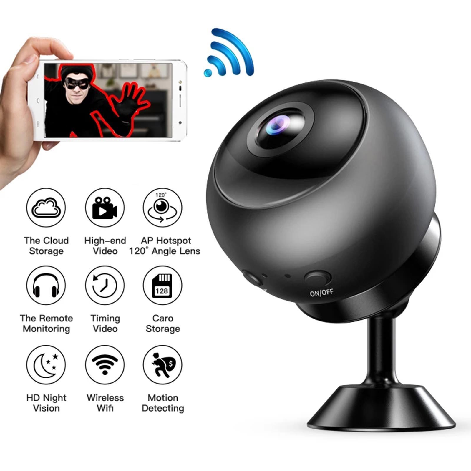 Wireless WiFi Camera Smart 1080P Indoor Night Security Cam