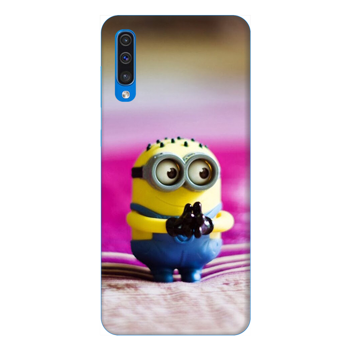 Ốp lưng dành cho điện thoại Samsung Galaxy A50 hình Gấu Minion - Hàng chính hãng