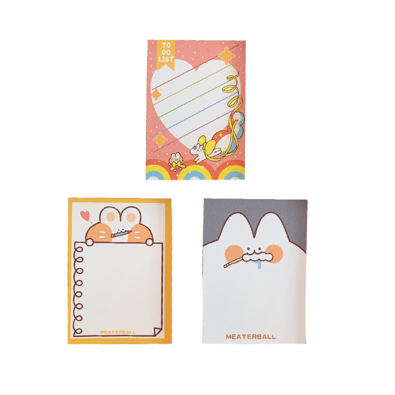 Giấy Ghi Nhớ, Giấy Note, Giấy Nhớ , Giấy Ghi Chú Cute Dễ Thương, Chibi