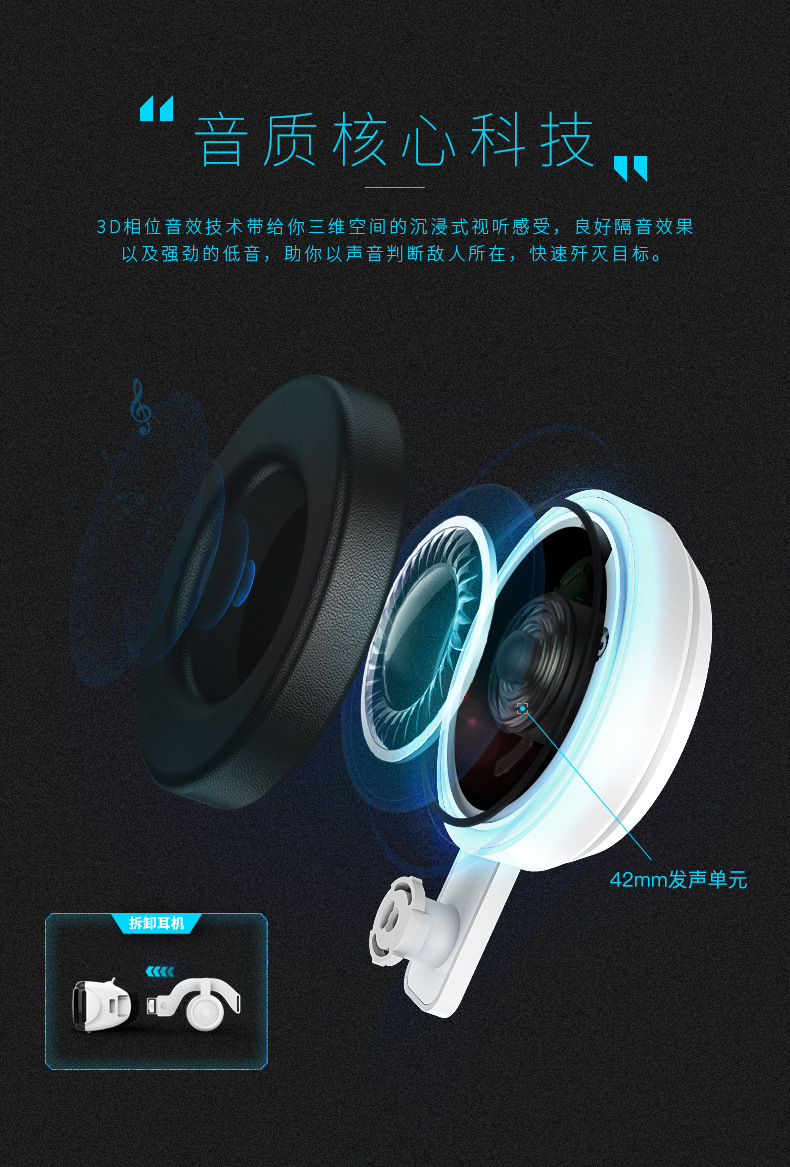 Kính thực tế ảo Vr Shinecon V6 - kèm headphone - Hàng nhập khẩu