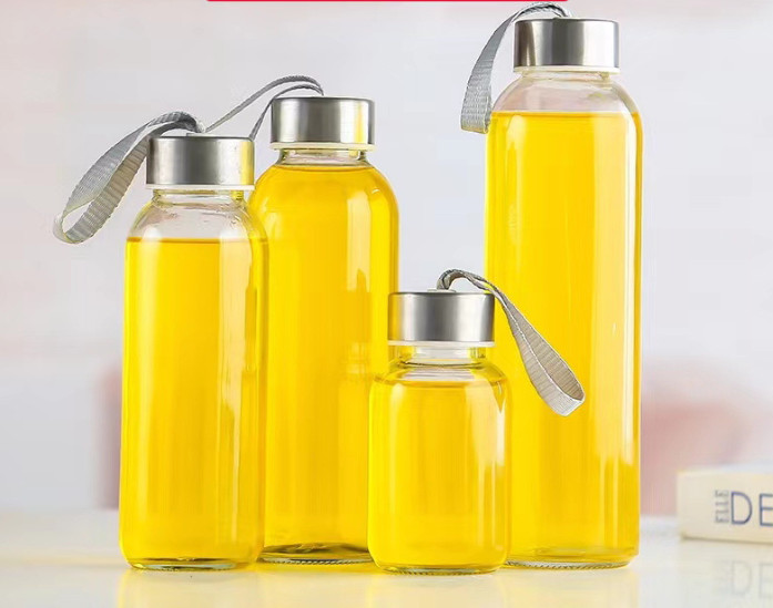 Chai Thủy Tinh Tròn 150ml | 300ml | 500ml | Tùy Chọn Loại Nắp , Dung Tích