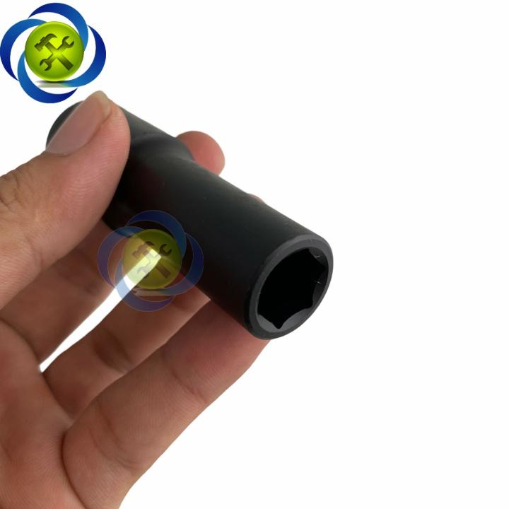 Tuýp 13mm 1/2 đen dài Tolsen 18263 loại 6 cạnh thép CR-MO