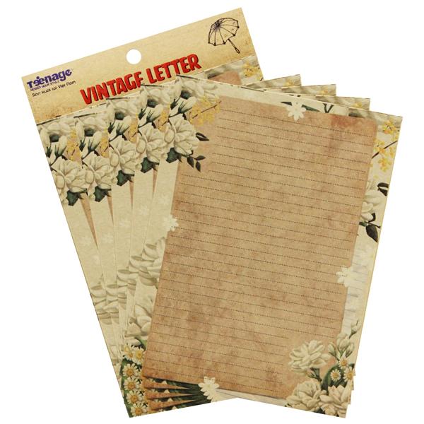 Vintage Letter - Teenage VL-06 (5 Cái/Túi)