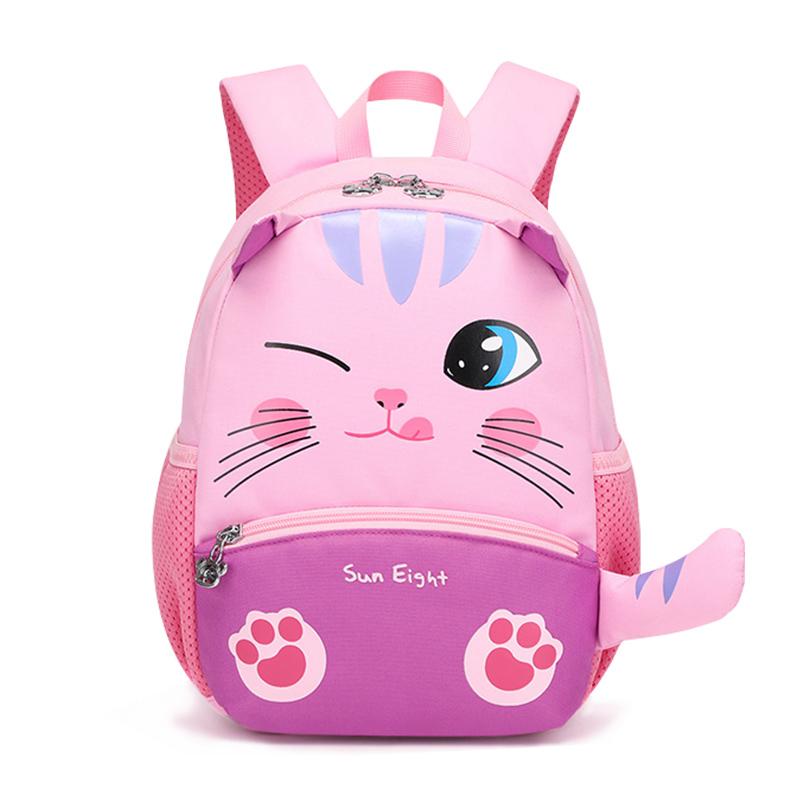 Nóng 3D Hoạt Hình Hình Bé Ba Lô Mẫu Giáo Schoolbag Trẻ Em Ba Lô Trẻ Em Học Túi Bé Gái Bé Trai Lưng