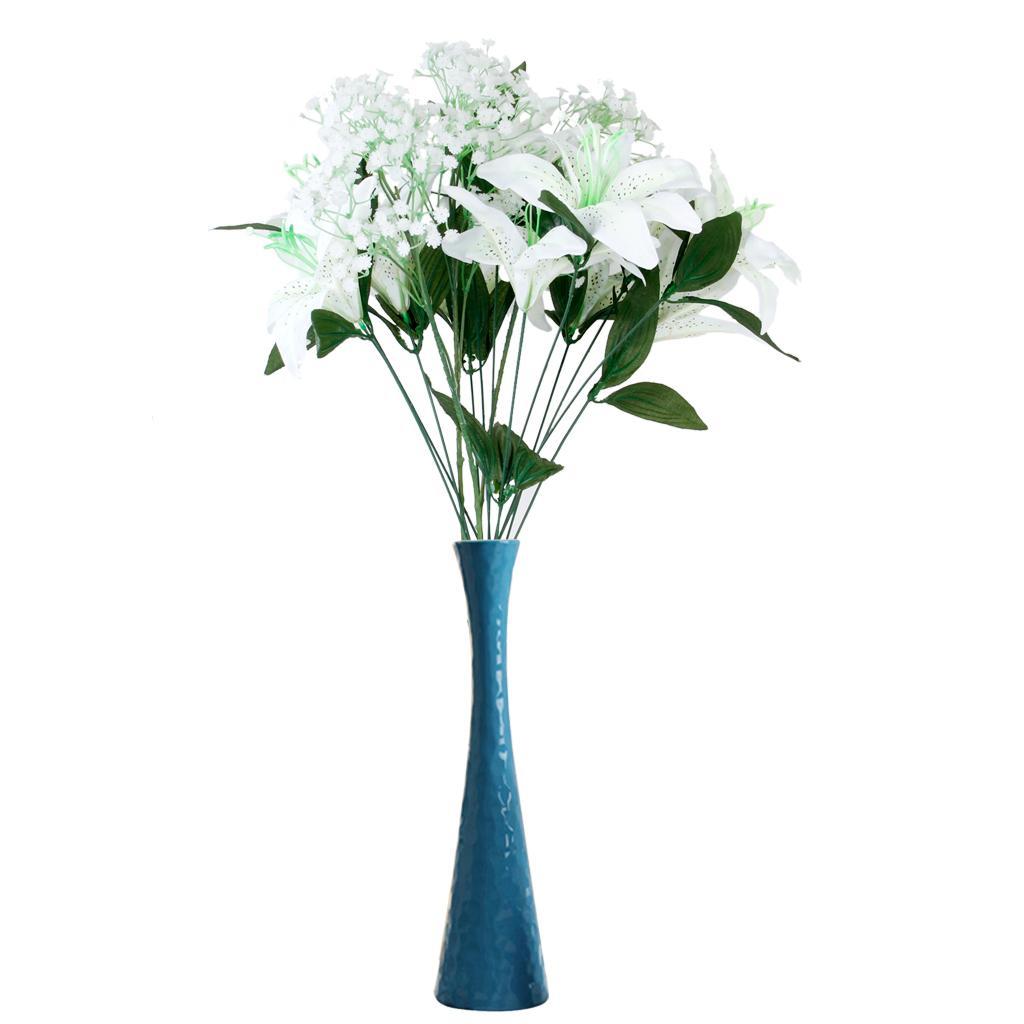5Pcs Simulation Flowers Baby's Breath Gypsophila Artificial Plants -White