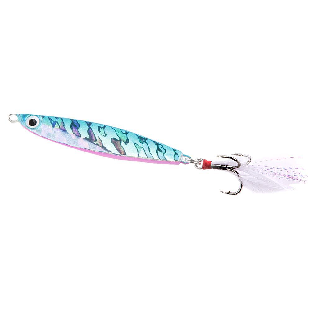 30g VIB Lure Bait Fishing Lure Swimbaits Metal Artificial Lures with Hooks