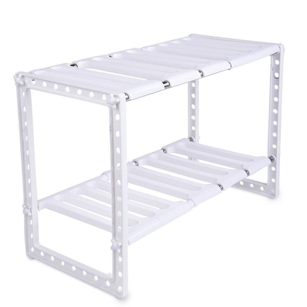 Kệ Để Đồ Gầm Trạn Nhà Bếp 2 Tầng Đa Năng Cao Cấp - Nhỏ Gọn - Tiện Dụng - Chắc Chắn