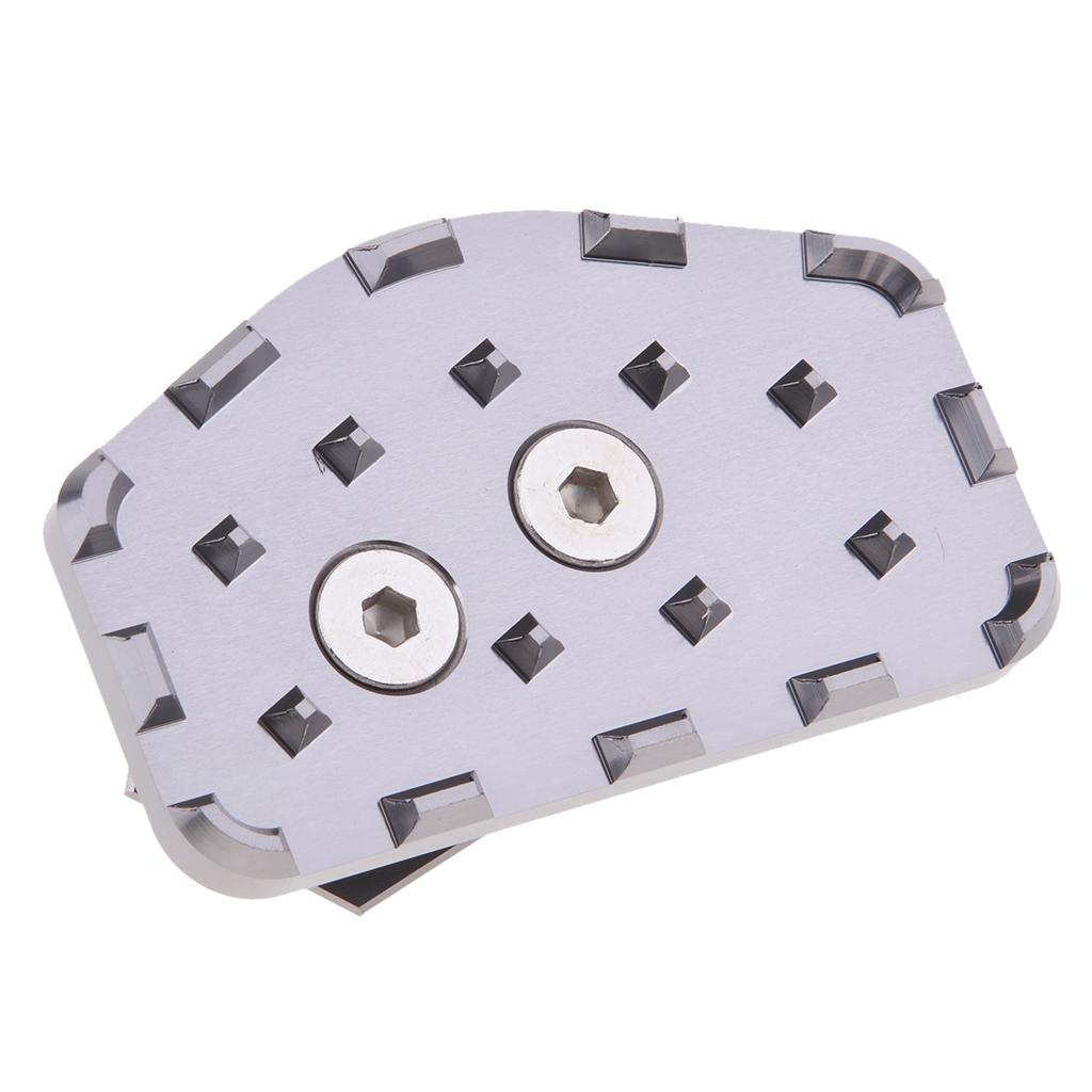 1 pair Motorcycles Motorcross Kickstand Side Stand Kickstand Extension Plate Extension Pad