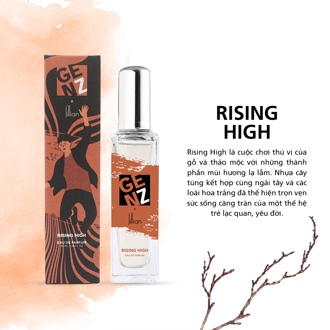 Nước hoa GenZ x Jillian : Rising High 35ml