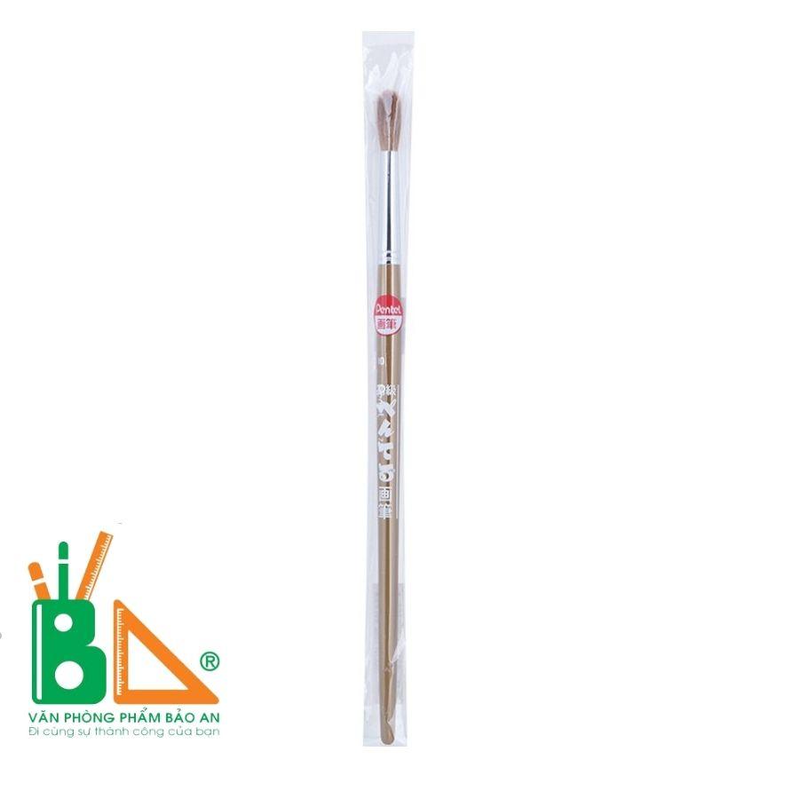 ️Cọ vẽ màu nước đầu tròn số 10 Pentel ZBS1-10️