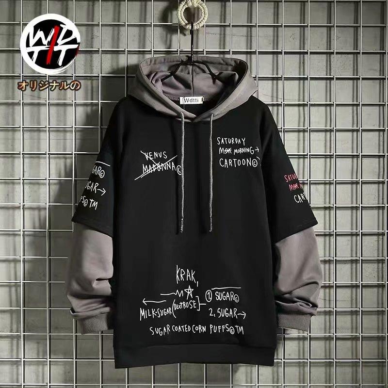 Áo Hoodie Dài Tay Phong Cách Đường Phố Châu Âu Cho Nam Cỡ M-2Xl