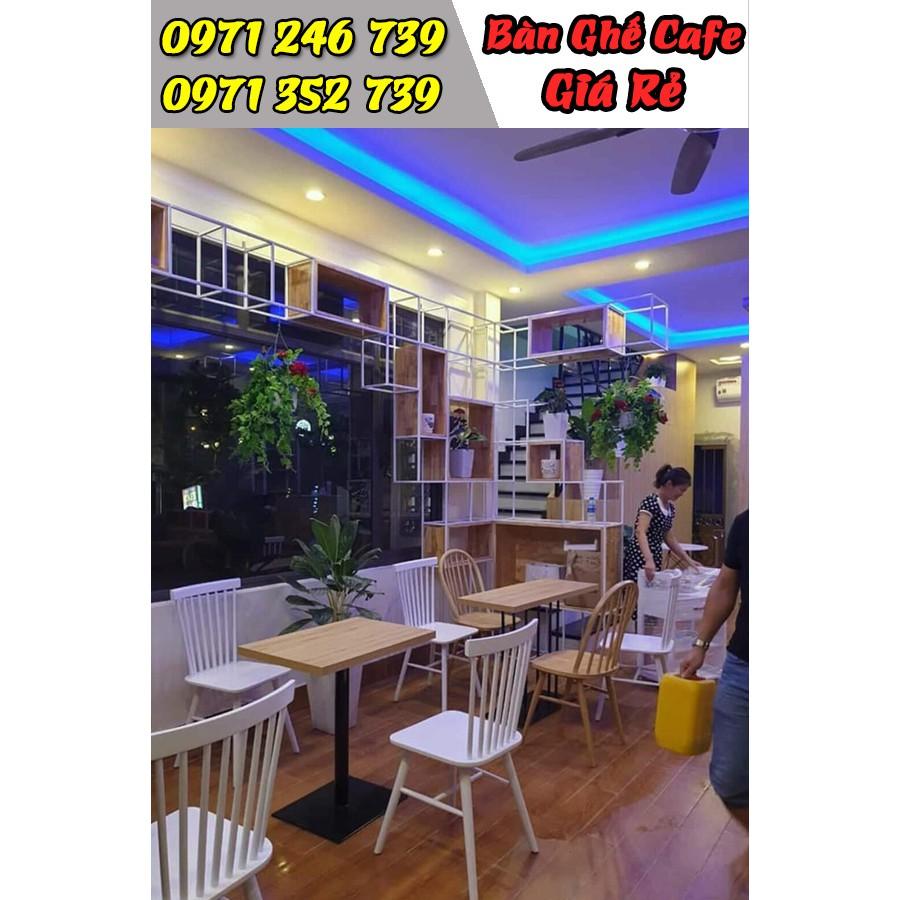 Bàn ghế gỗ cafe nhà hàng quán ăn