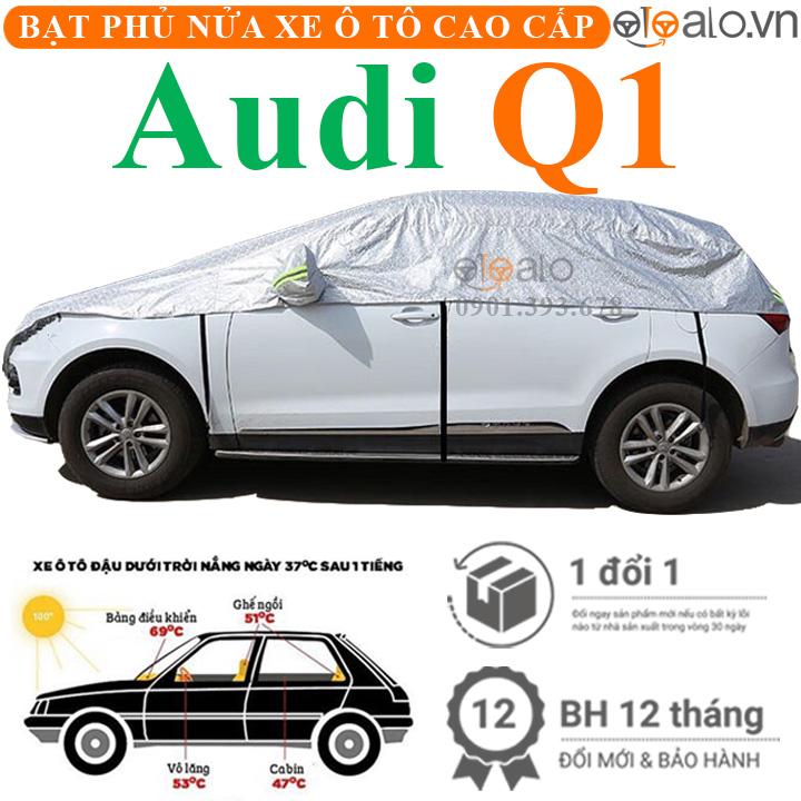 Bạt phủ nửa nóc xe Audi Q1 vải dù 3 lớp