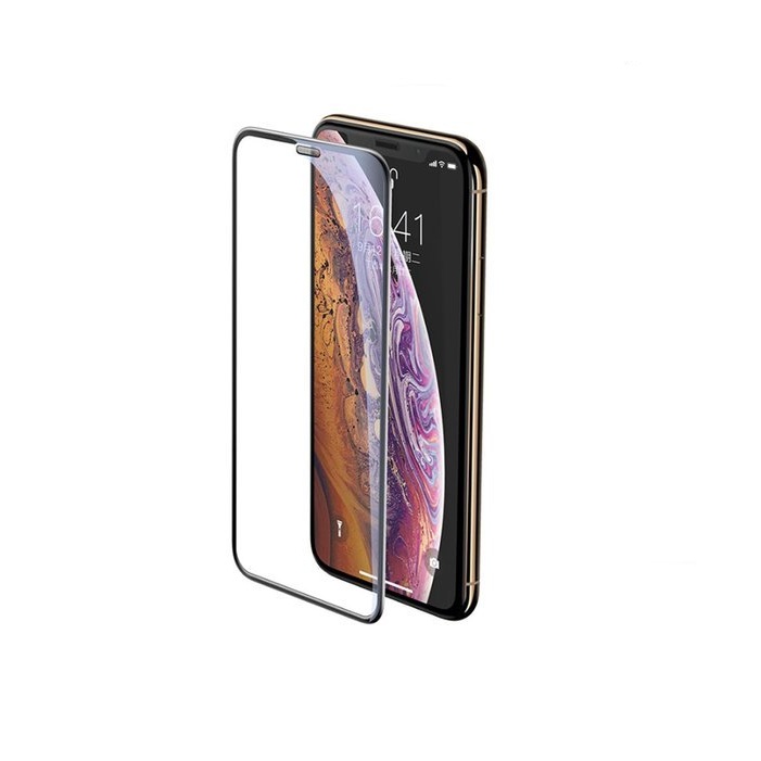 Kính cường lực full màn hình iPhone XS Max chính hãng Baseus