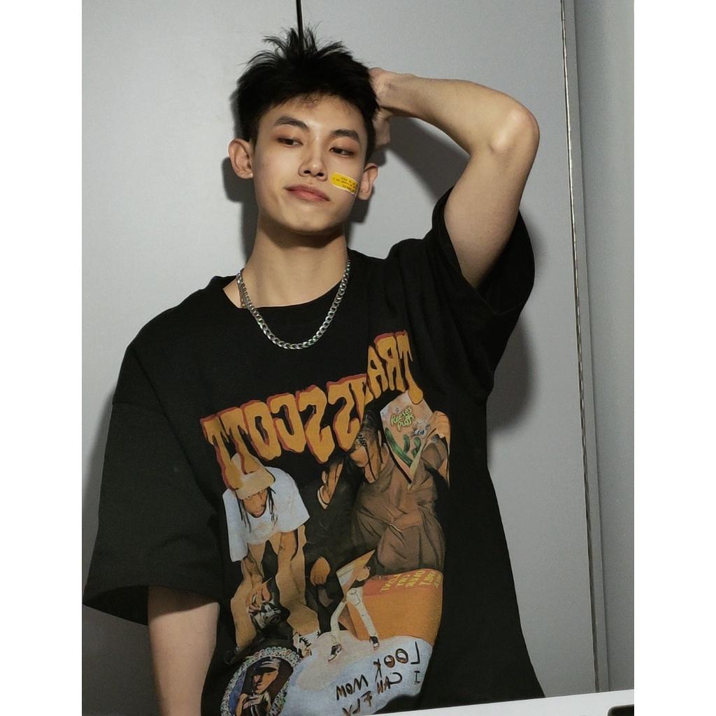 Áo thun tay lỡ Bóng rổ chất cotton sịn CoolZ phông Unisex nam nữ Cotton oversize form rộng phong cách Hiphop 100% cotton