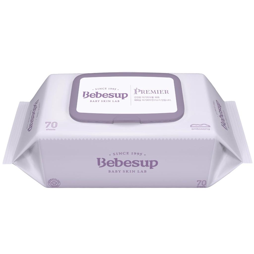 Khăn ướt BEBESUP PREMIER 70 tờ