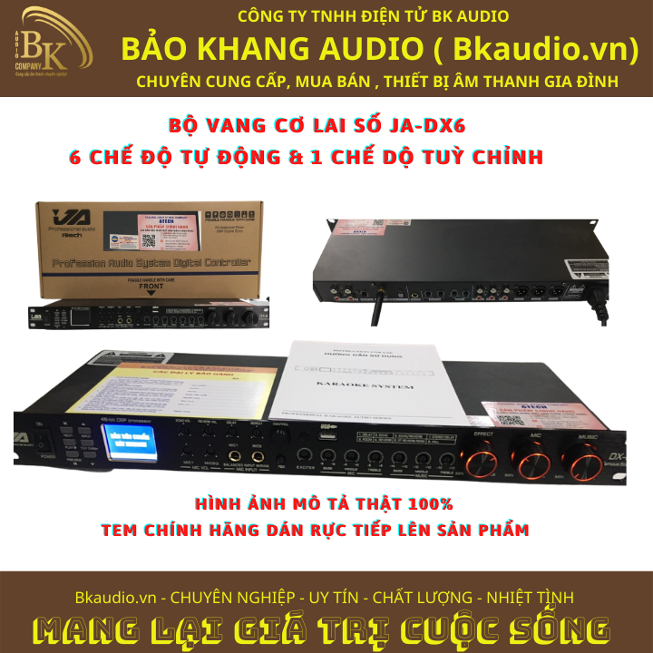 Vang cơ lai số JA-Dx6 ( máy trộn âm thanh ).Msp : SPV-05