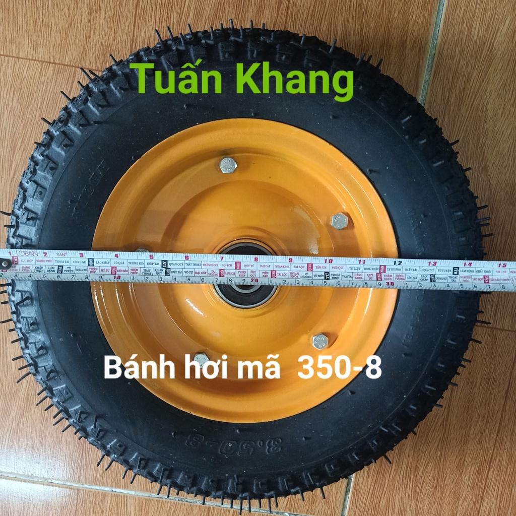 Bánh xe rùa, xe đẩy hàng mã 350-8/ 400-8  bánh bơm hơi