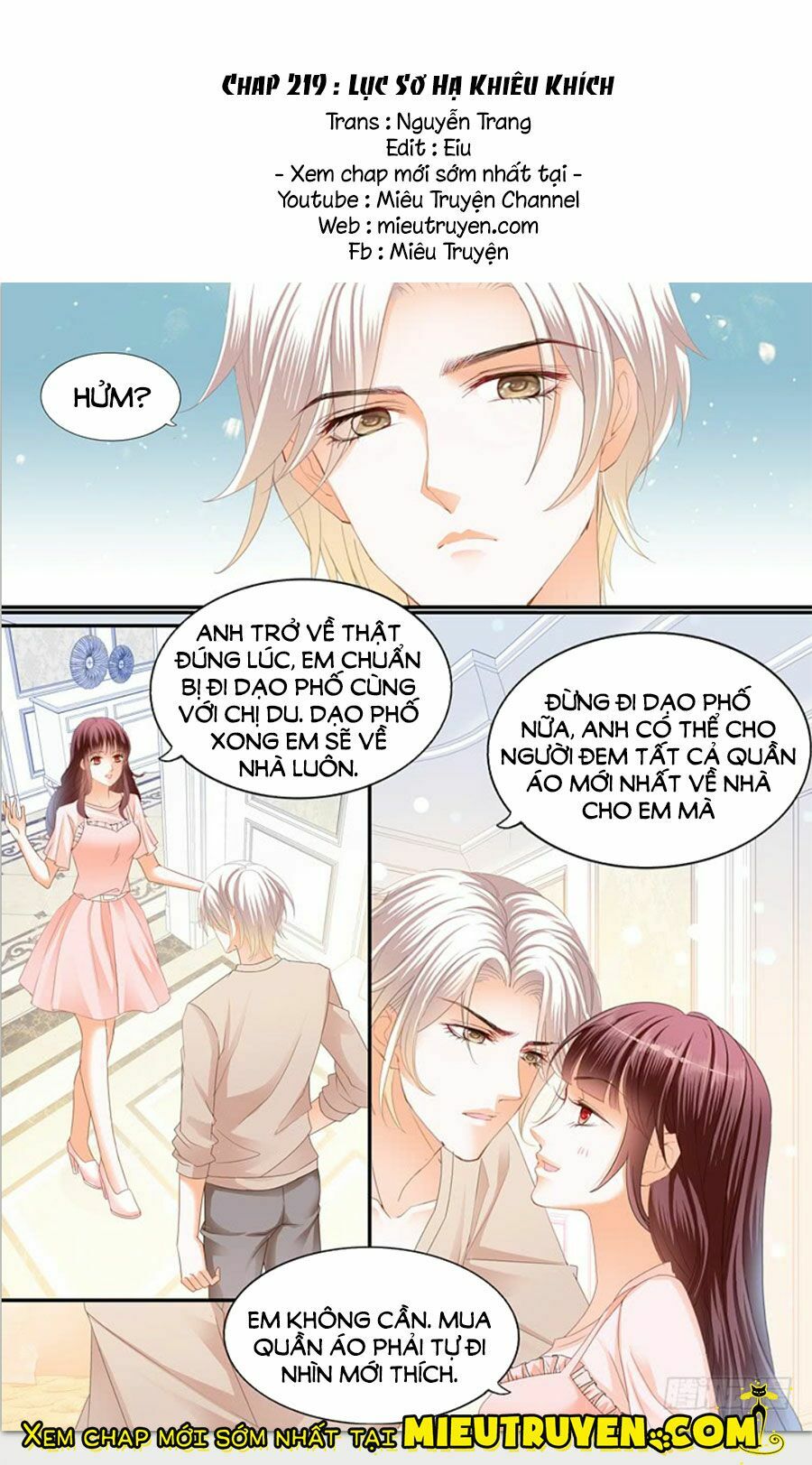 thiểm hôn kiều thê chapter 219 2