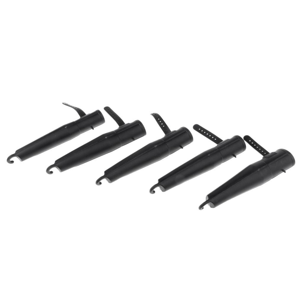 2x5Pcs Sea Rock Fishing Rod Rod Tip Protector Cover Rod Pole Head Hat 25#