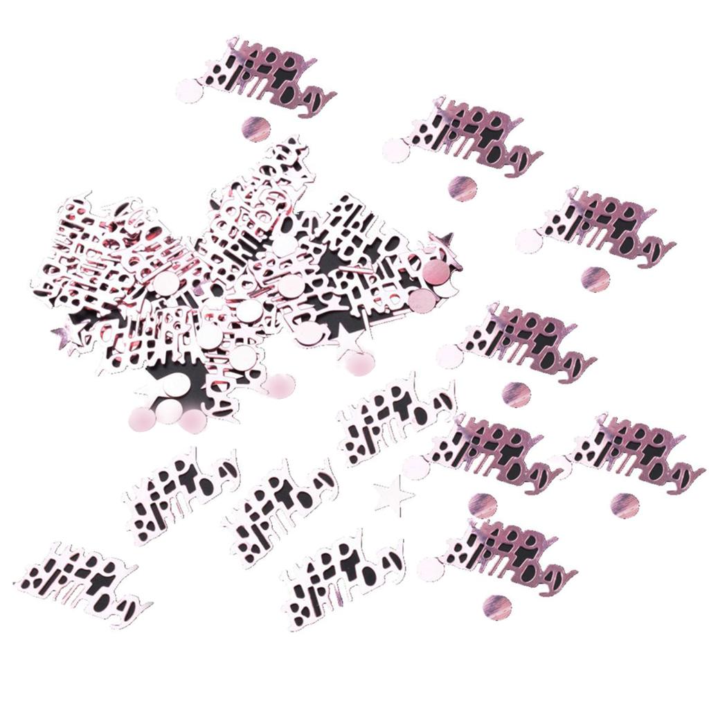 Decorative Table Confetti Birthday Party Confetti Rose Gold Sprinkles 30g