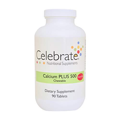 Celebrate Calcium Citrate Plus Chewable 500mg - Cherry Tart - 90 Count