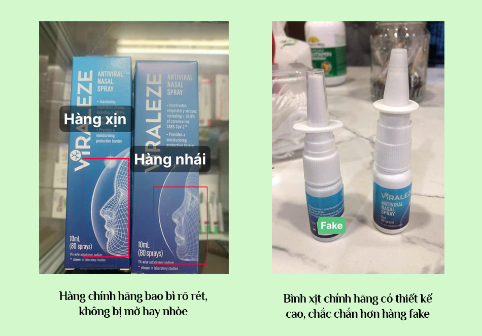 Combo 3 chai xịt mũi Viraleze 10ml kháng và giảm thiểu SARS-CoV-2 hiệu quả