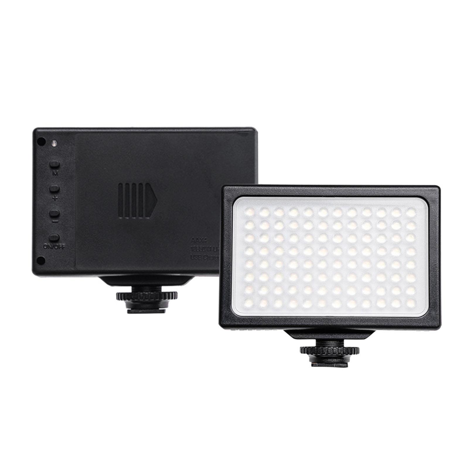 Đèn LED video 3200K-5600K có thể thay đổi độ sáng dùng để chụp ảnh di động