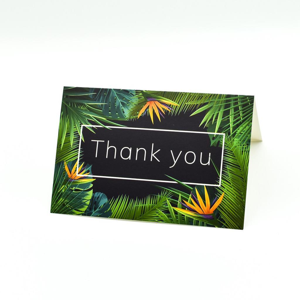 Set Of 6 Thank You Cards Floral Flowers Greeting Cards Notes
