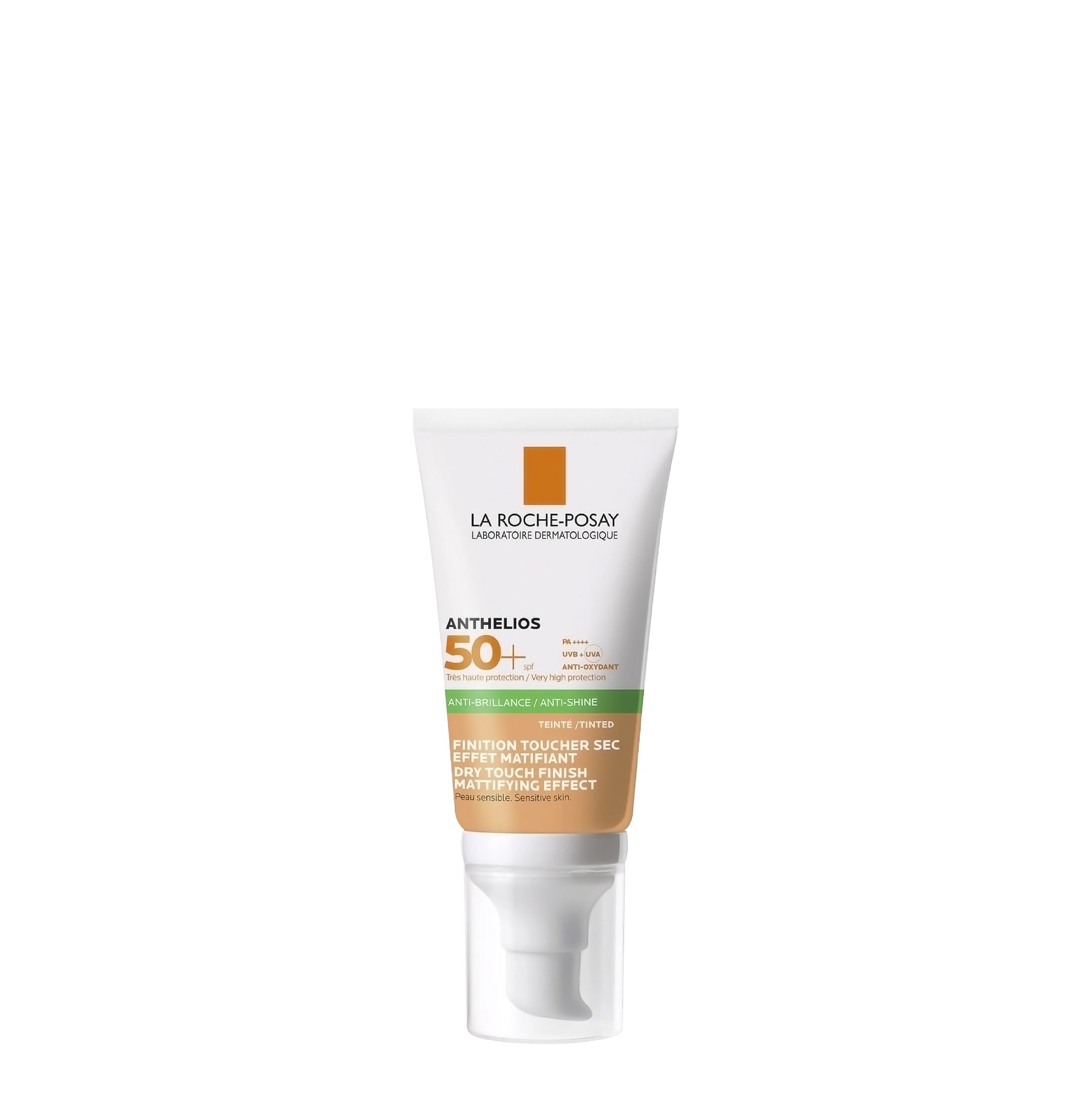 Kem Chống Nắng Có Màu Kiểm Soát Bóng Nhờn, Đều Màu Da La Roche Posay Anthelios Dry Touch Mattifying Tinted SPF50+ 50ml