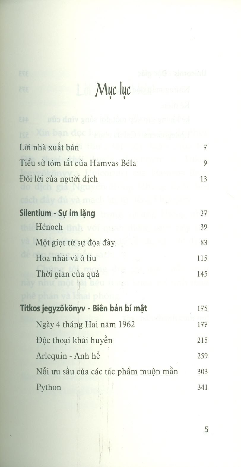 Độc Thoại Khải Huyền (Bản giới hạn, Bìa cứng) - Hamvas Béla; Nguyễn Hồng Nhung dịch