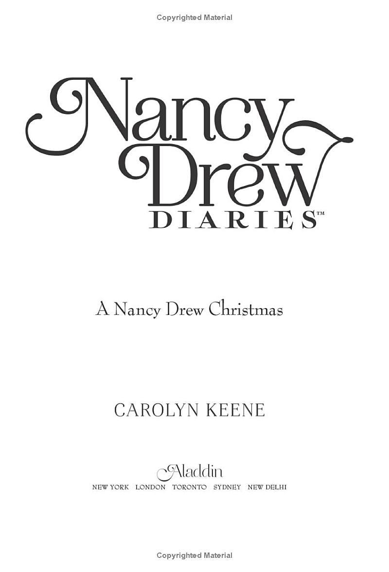 Nancy Drew Diaries: A Nancy Drew Christmas