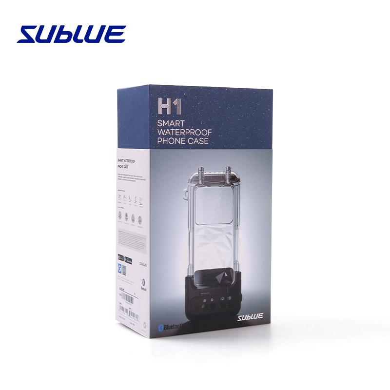 Sublue H1 Al Smart 4k Waterproof Phone Pouch Underwater Shoot Equipment Wireless App Control Waterproof Mobile Cover Phone Case