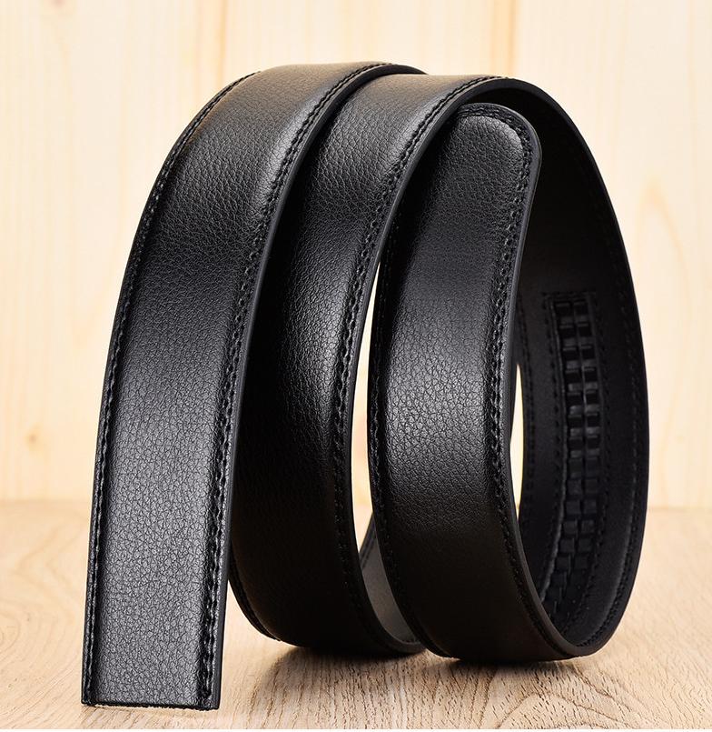 Cọng dây thắt lưng nam 2 viền khâu chỉ