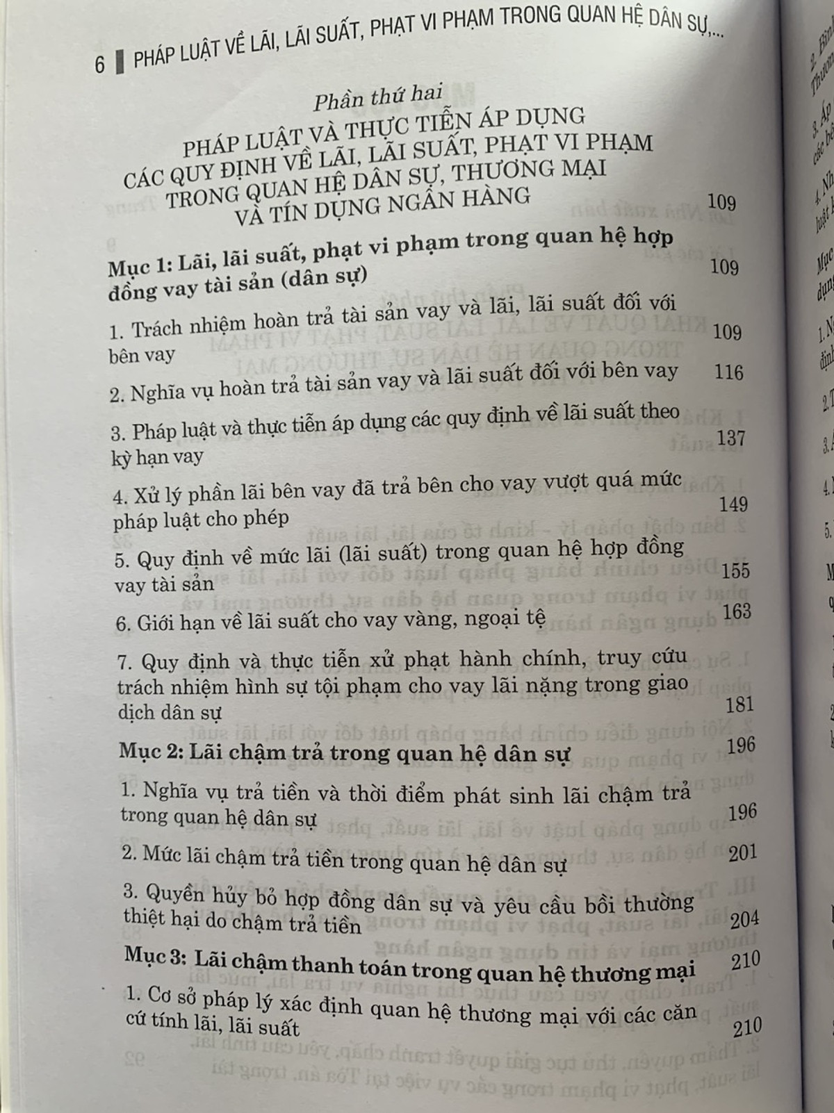 Pháp luật về lãi, lãi suất, phạt vi phạm trong quan hệ dân sự, thương mại và tín dụng ngân hàng