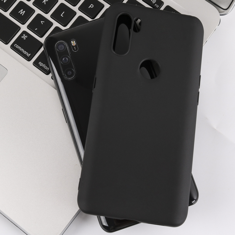 Ốp lưng cho Vsmart Active 3 silicon dẻo màu đen chống sốc