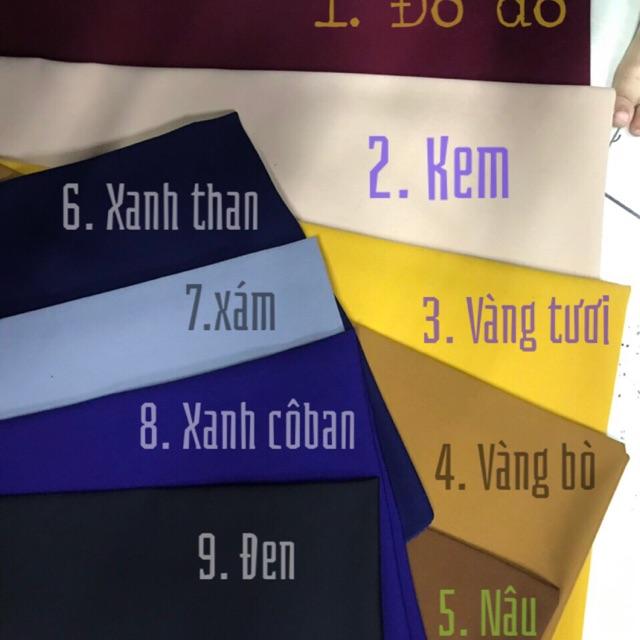 Vải may thêm 10cm cho váy