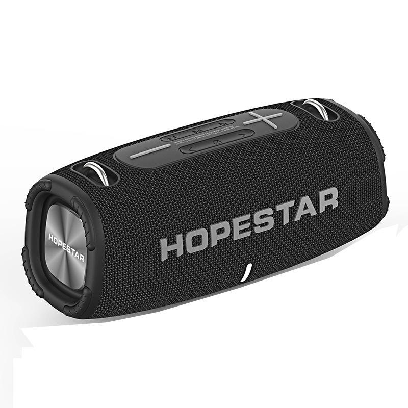 Hopestar H50 loa bluetooth di động di động dây đeo lớn không dây dây đeo ngoài trời Super Bass TWS Party Caixa de Som Color: Gray