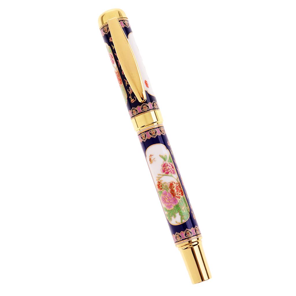 Chinese Ceramics Fountain Pen Ink Pen Gifts Office/Student Writing Equipment