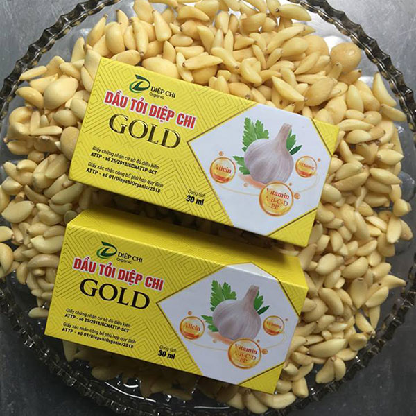 Dầu Tỏi Diệp Chi Gold (30ml)