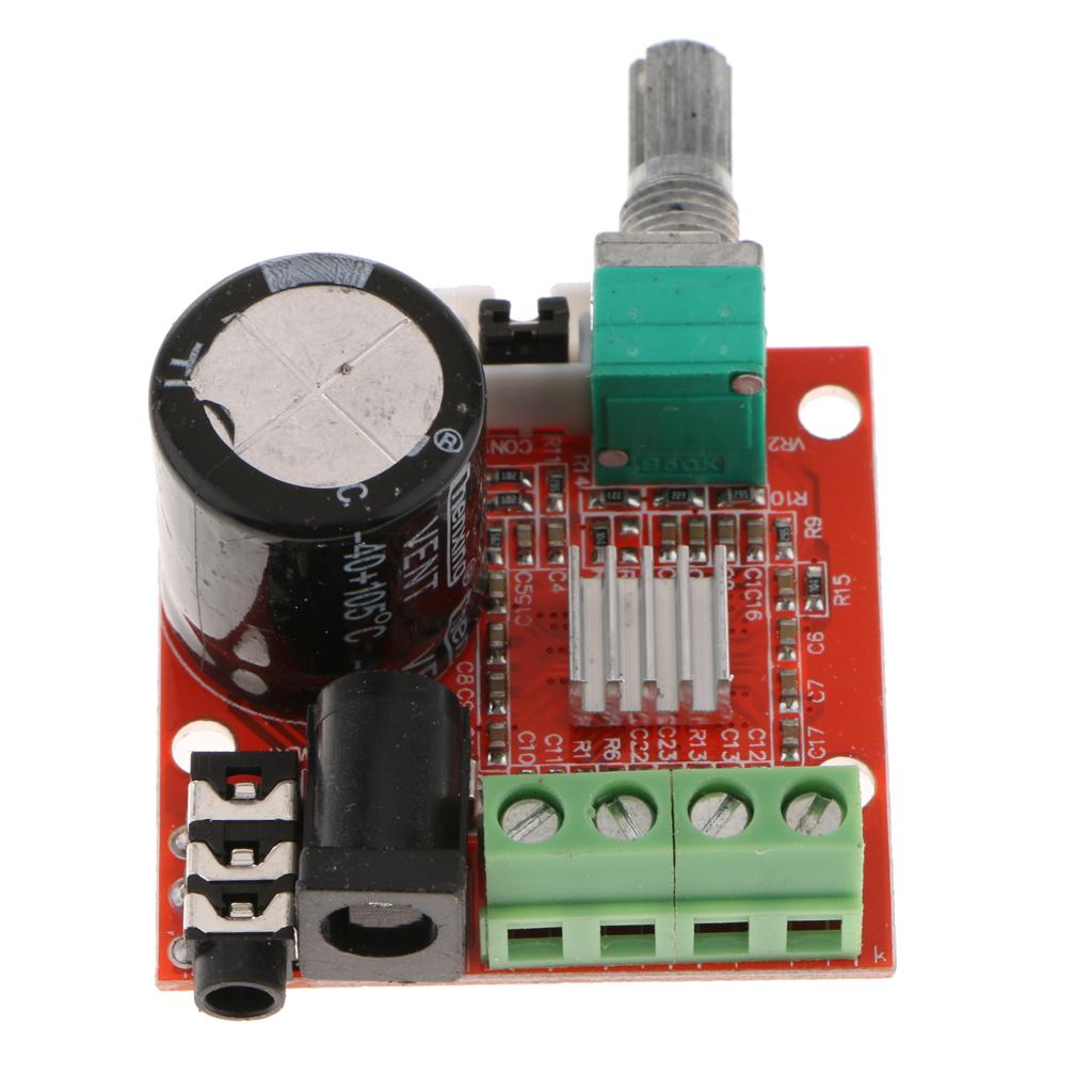 12V 2x10W Audio Stereo Power Amplifier Board 2 Channel Class-D Module