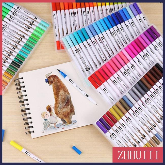 JT Colorful Double Head Drawing Painting Watercolor Art Marker