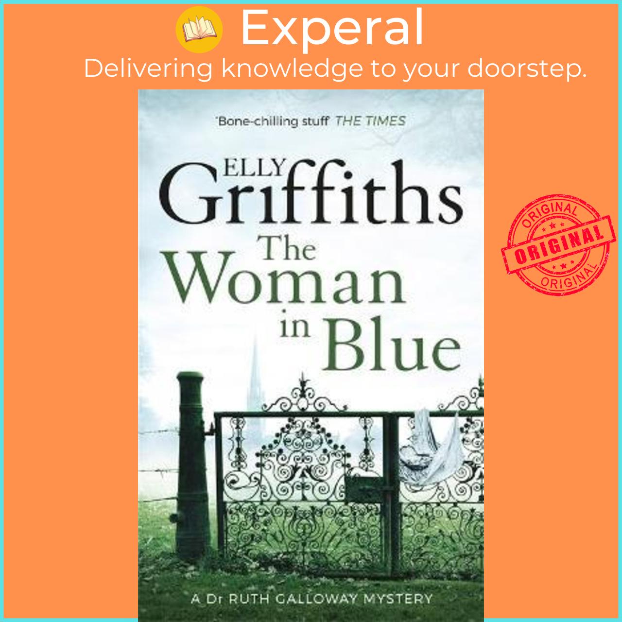 Sách - The Woman In Blue : The Dr Ruth Galloway Mysteries 8 by Elly Griffiths (UK edition, paperback)
