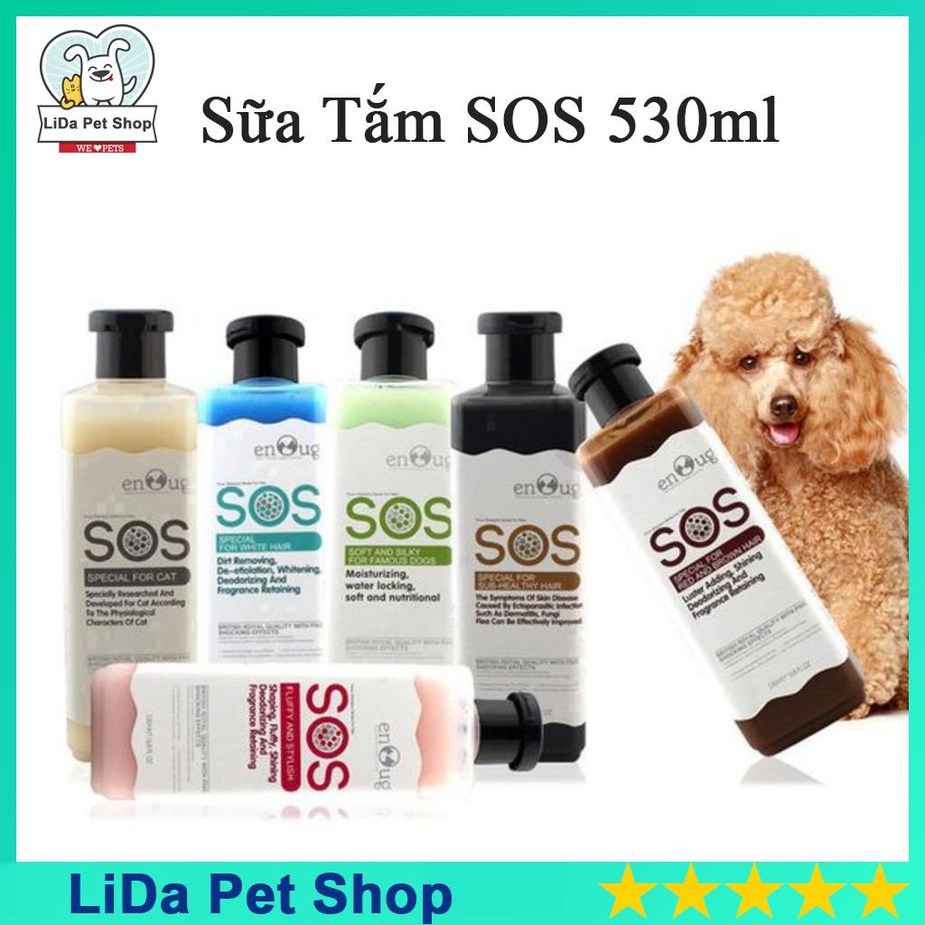 Sữa tắm cho chó mèo SOS 530ml